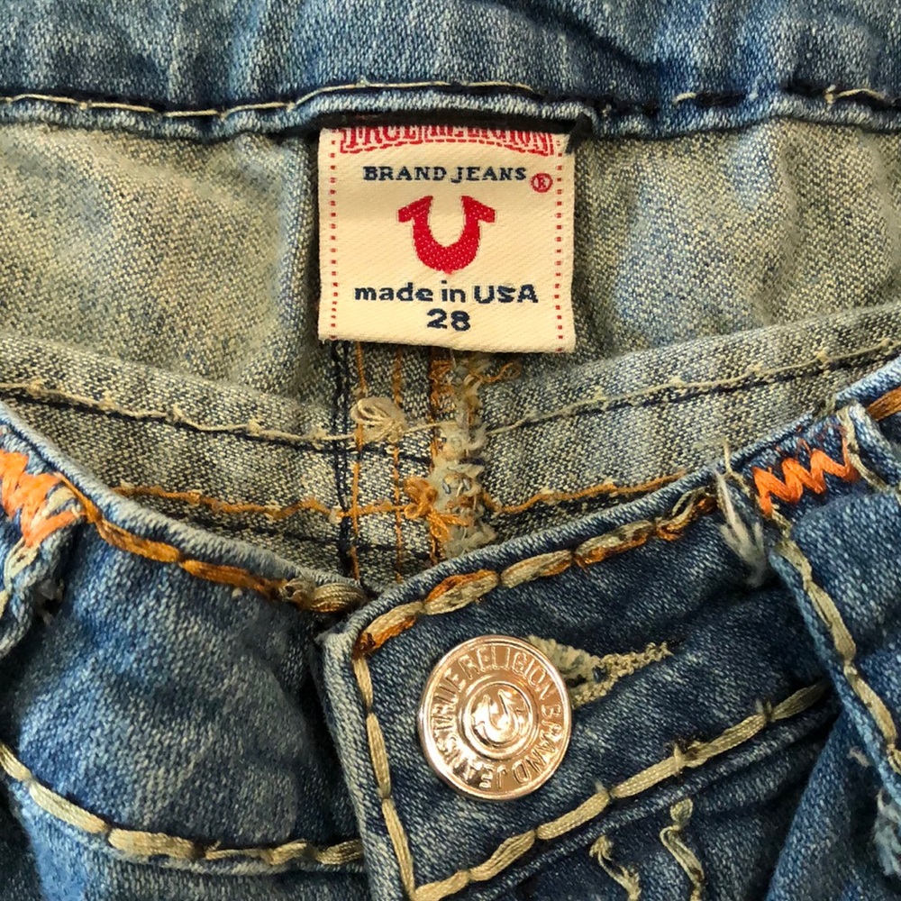 EUC True Religion Vintage Jeans⭐️cool⭐️unique